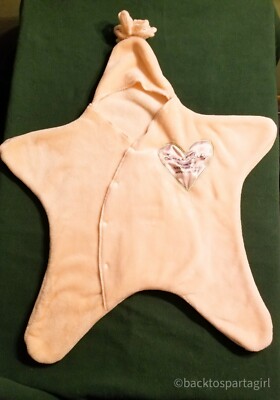 ROYAL PLUSH Sweet Baby Star Snuggler Baby Lovey 26'' x 28'' Star Comfort Lovey
