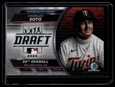 Charlee Soto 2023 Bowman Draft Night Refractor Card /250 #BDN-4