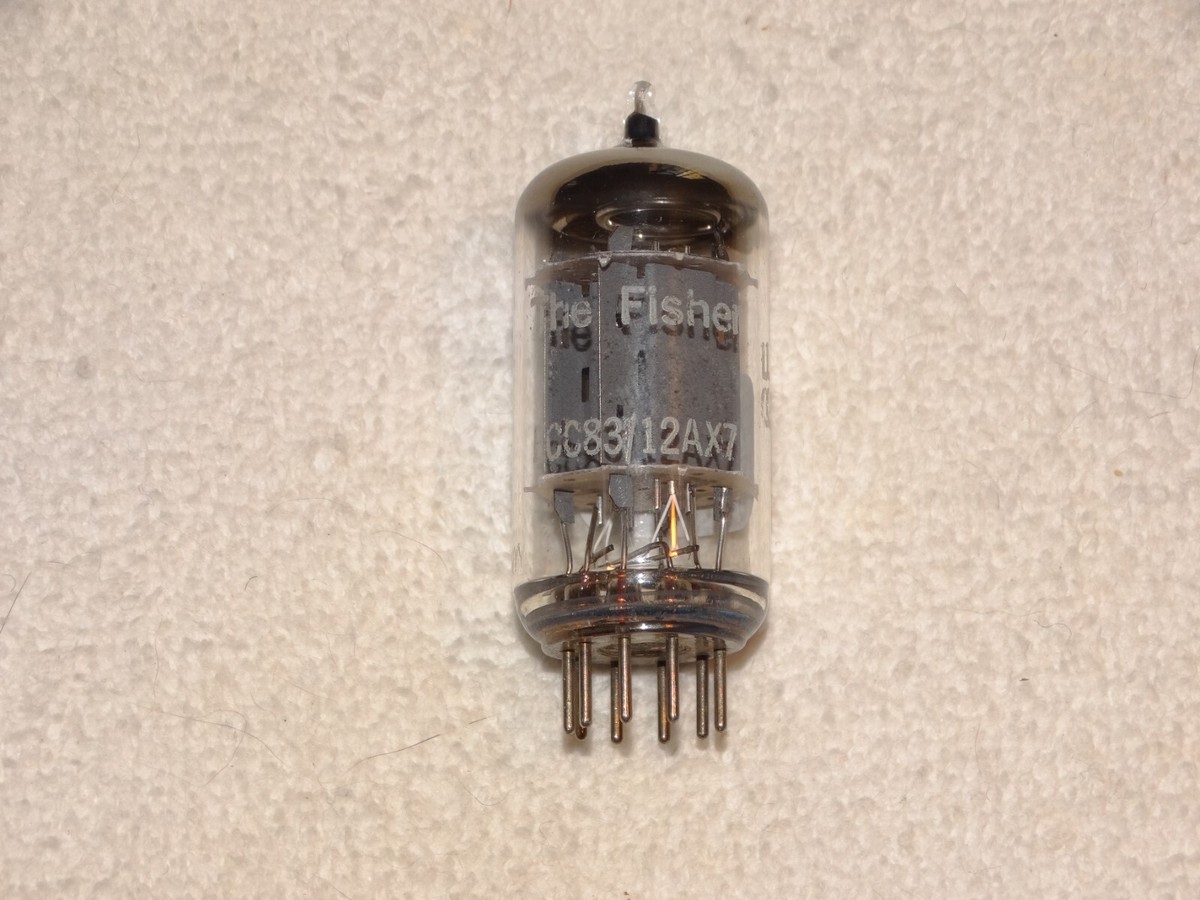 1 x 12ax7 Telefunken Tube*Fisher*Smooth Plates*Tested Very 1 x 12ax7 Telefunken Tube*Fisher*Smooth Plates*Tested Very