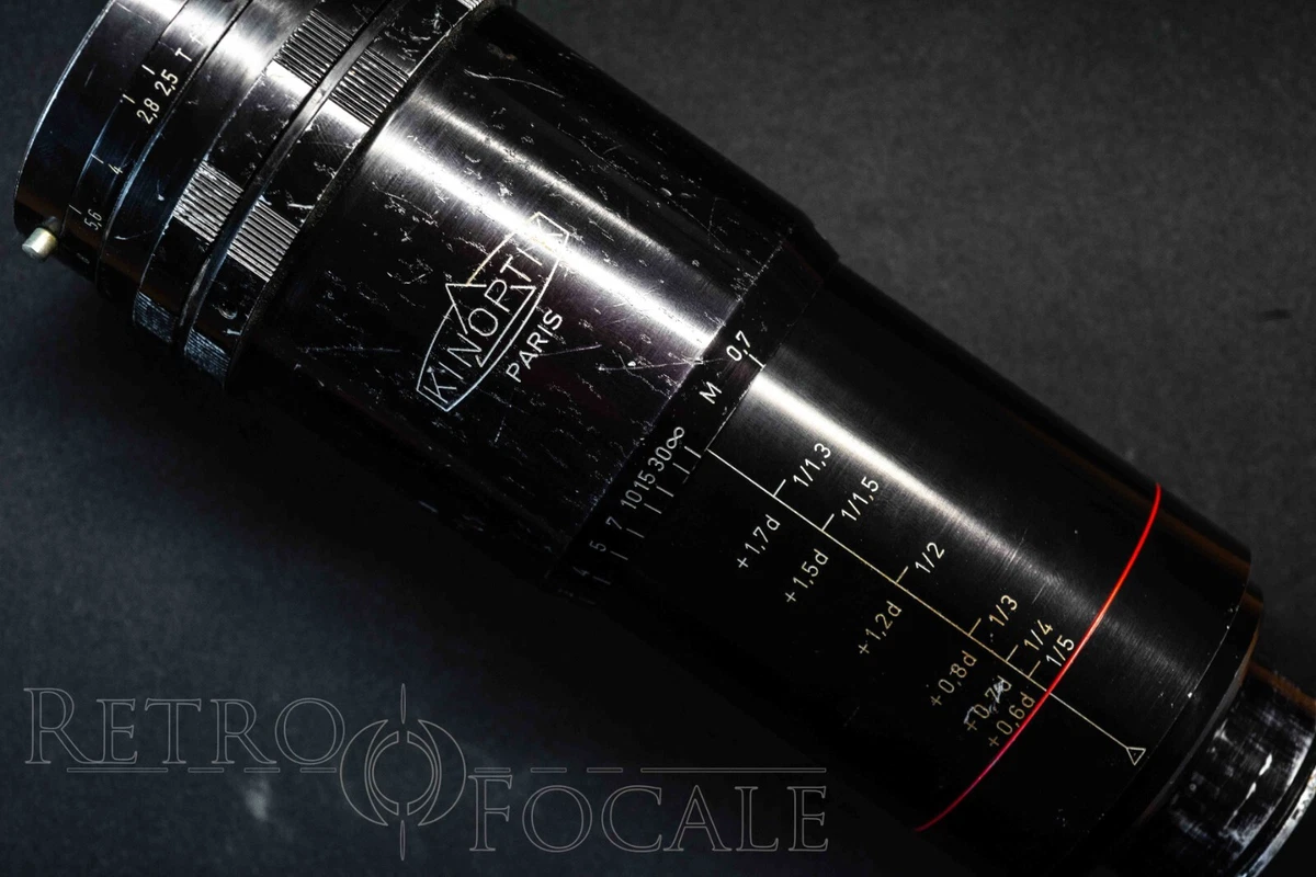 Kinoptik Apochromat Paris Foyer 35 mm f:2 No2677 Ancien Et Rare Optique
