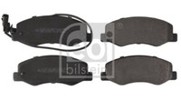 Febi Bilstein 16819 Bremsbelagsatz, Scheibenbremse Passend FüR Nissan Opel