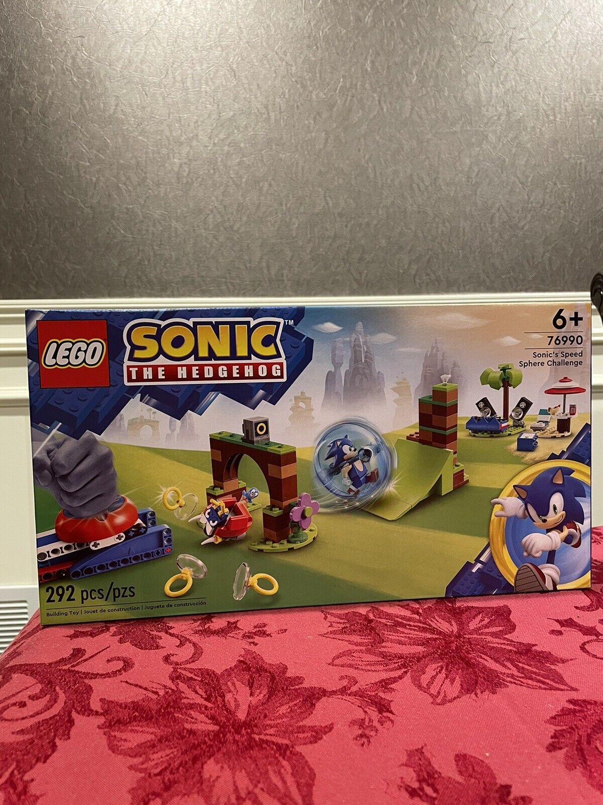 LEGO 76990 Sonic the Hedgehog Sonic's Speed Challenge Building Set