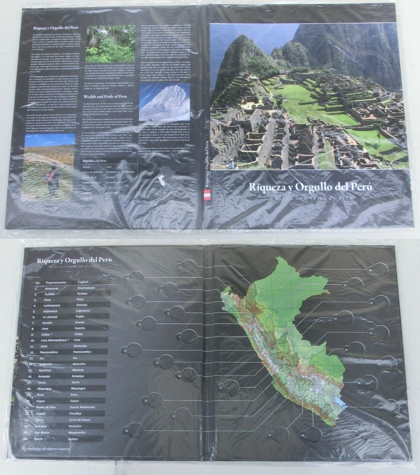 Sammelalbum Peru 1 Nuevo Sol Reichtum und Stolz / Wealth and Pride