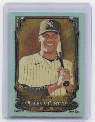 2024 Topps Allen & Ginter #50 Juan Soto Chrome Refractor | eBay