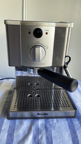 Cafe Roma Stainless Espresso Maker 