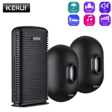 Wireless Alarm System with 2 PIR Sensors, Home Security, 120dB, UK Compliance