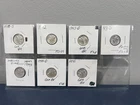 Lot of 7 Mercury Dime BU 1939-S 1942 1942-D 1943-D 1944-D 1944-S 1945 (BE)