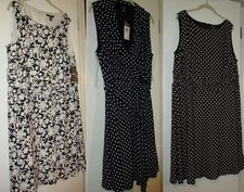 Chaps Womens 22W Sleeveless Dress NWT MSRP $115 Polyester Spandex Select Style 