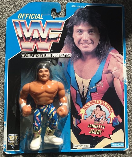 WWF Hasbro Series 10 Marty Jannetty Wrestling Figu...