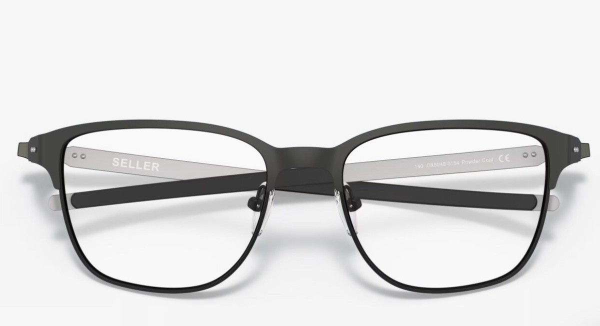 あお。ページ Oakley OX3248 01 Seller Eyeglasses Frame Podwer Coal 54-18