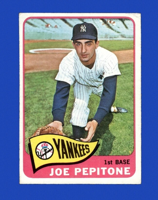 1965 O-Pee-Chee Set-Break #245 Joe Pepitone VG-VGEX *GMCARDS*