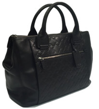 Tumi BUSINESS SATCHEL Ticon LEATHER Brief Cas...