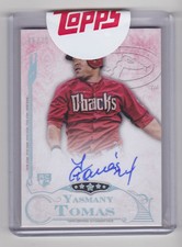 YASMANY TOMAS 2015 Topps Five Star Rainbow Rookie Auto #D /25 AZ Diamondbacks RC