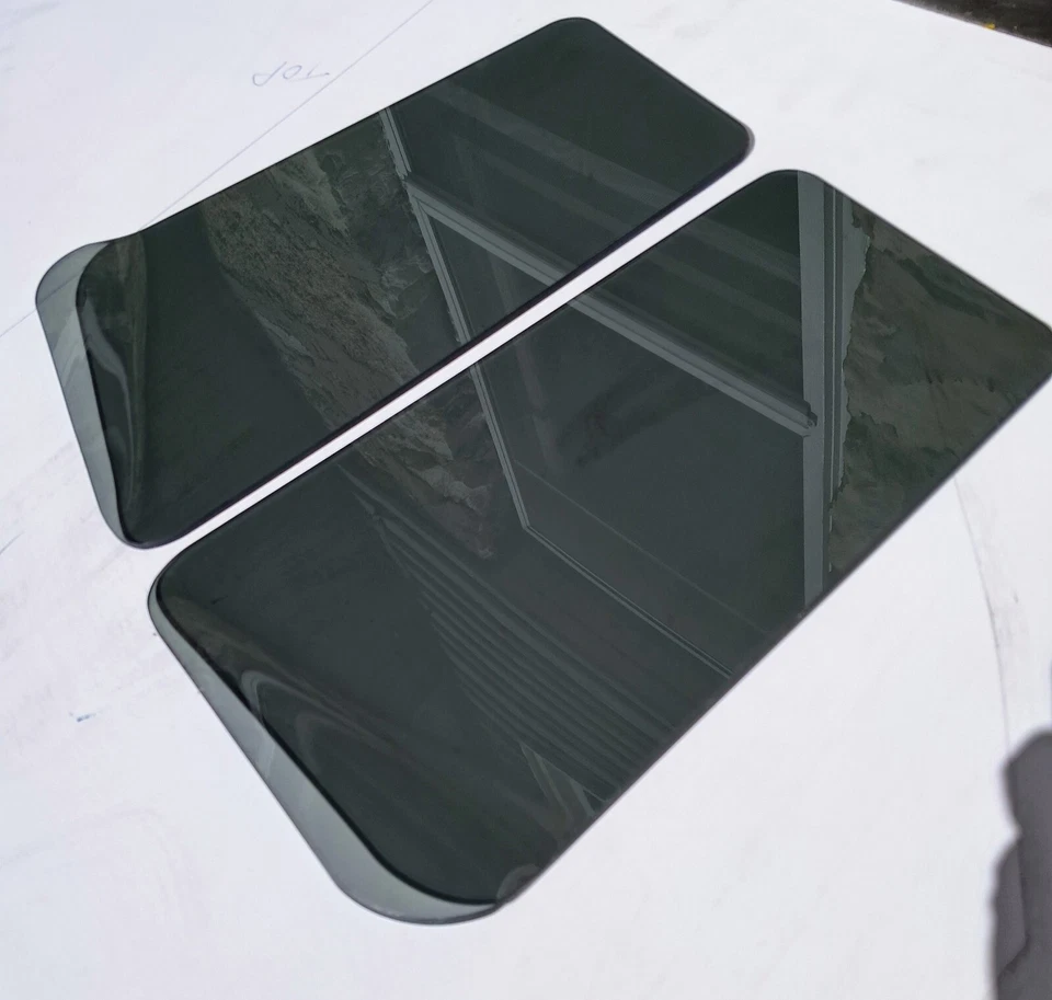 NUEVAS ALAS DE VIENTO PARA MG TC, MG TD y MG TF *TINTE A HUMO* Foto 3 de 4