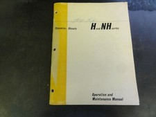 Cummins H And Nh Series Diesel Engines Operation Maintenance Manual 983620-b