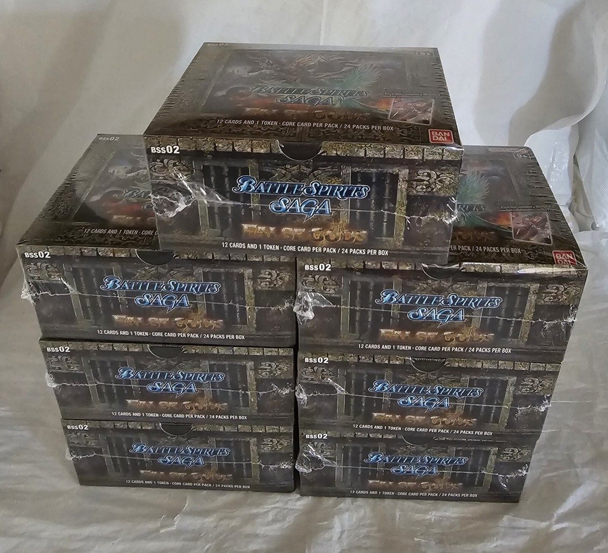 false gods booster box False Gods Booster Box Battle Spirits Saga TCG BSS02 Factory Sealed 7 New  Boxes
