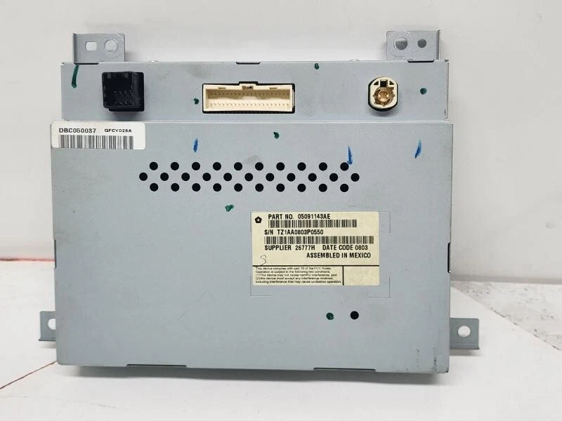 2013-2016 Dodge Dart Radio Receiver Display Screen 8.4 Navigation OEM Foto 2 de 2