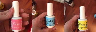 GELIXIR Soak Off Gel No Wipe Top & Base Duo On Sale!