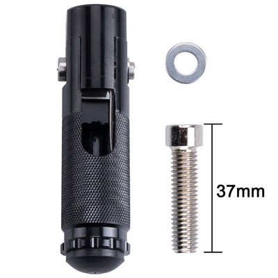 CNC Universal Motorcycle Bike Folding Foot Pegs Rear Set Pedals HOT