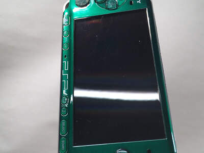 GD6938 Not Working PSP-3000 SPIRITED GREEN SONY PSP Console