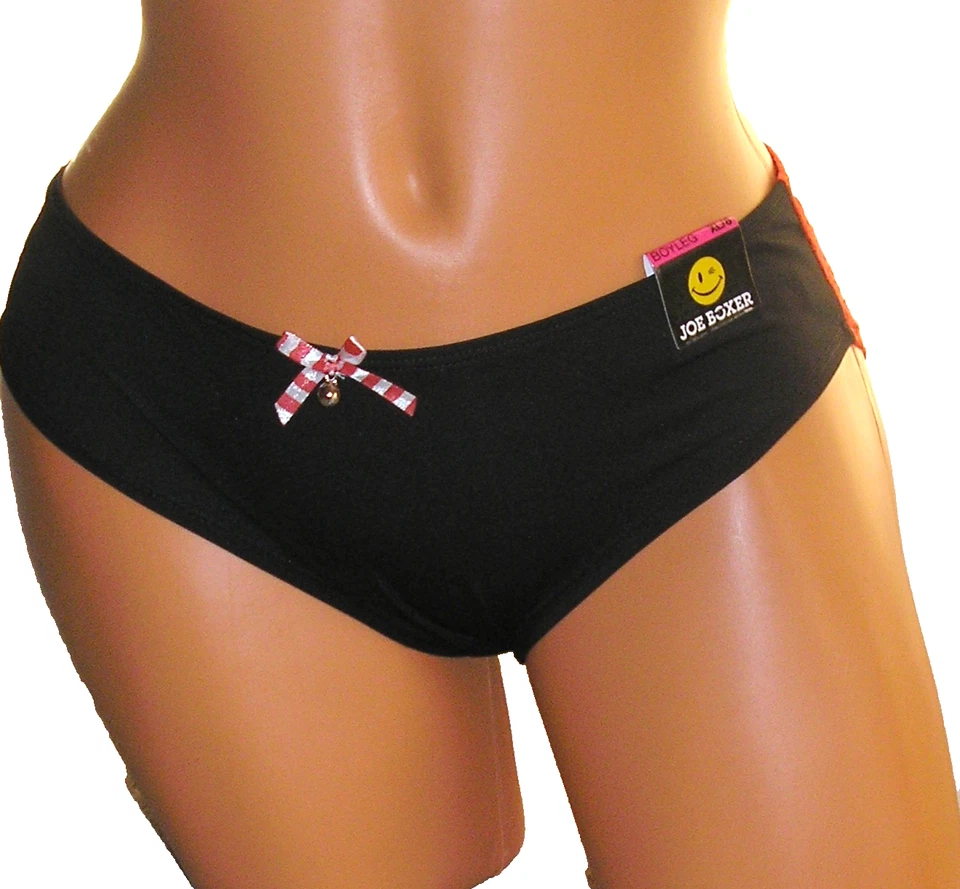 Bragas Lencería Encaje Espalda Campana Acento Boyleg Grande/XL Regalo Adulto Foto 2 de 4