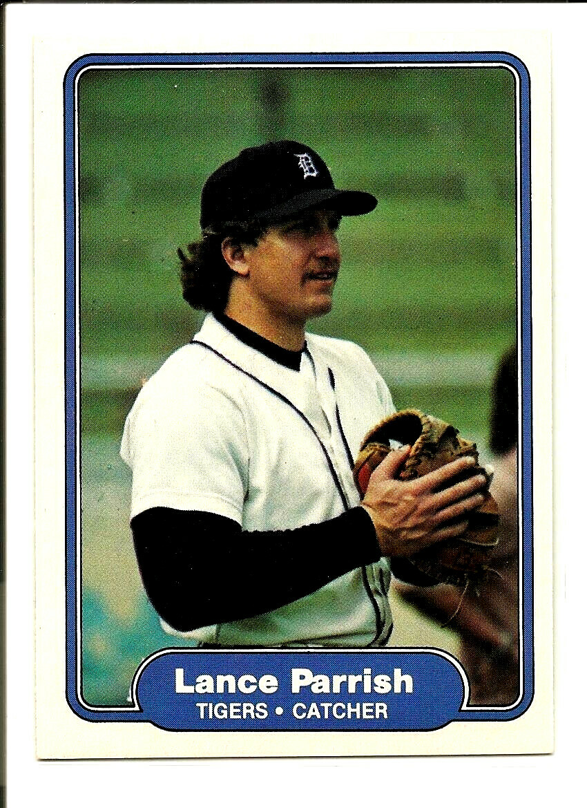 1982 Fleer #276 Lance Parrish NM/MT Detroit Tigers Baseball Card