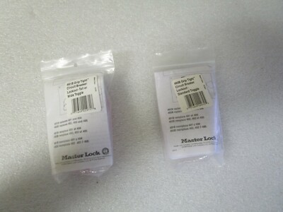 Qty (2) Masterlock Grip Tight Circuit Breaker Lockout - (1) 491B + (1) 493B -New