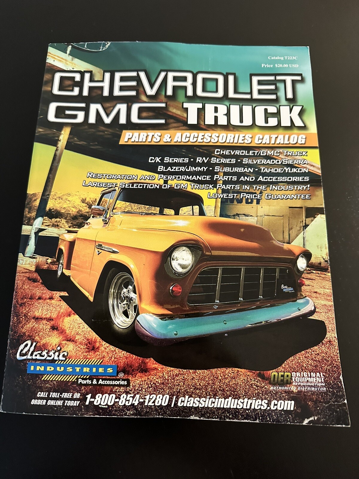 Chevrolet GMC truck Parts And Accessories Catalog Classic Industries Sierra Etc
