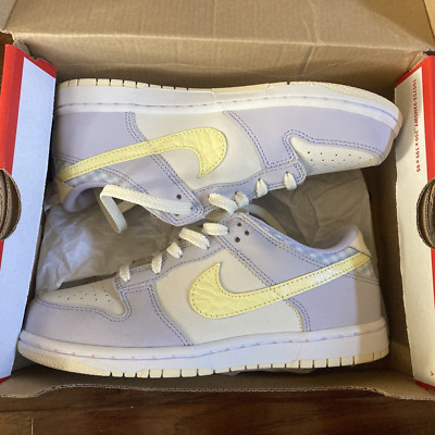 Nike Dunk Low SE BP (PS) - Oxygen Purple/Citron Tint/Summit White 'Easter 2023'