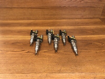 BMW 535 135 335 N54 N63 ENGINE MOTOR HIGH PRESSURE FUEL INJECTOR (SET OF 6) OEM