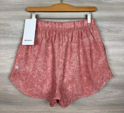 専用2 Lululemon Lightweight Pull-On SHR Short Size 6 Gravel Dust Pink