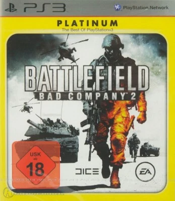 PS3 - Battlefield: Bad Company 2 [Platinum] DE mit OVP sehr guter Zustand - Bild 1 von 3