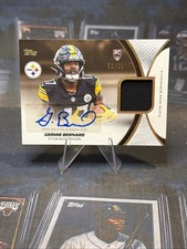 2026 Topps Germie Bernard RC Rookie Patch Auto RPA 50/99 Steelers #NFLRMA-GB