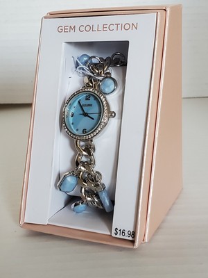Eclipse Brand Blue Dial Upright Charm Ladies Adult Watch