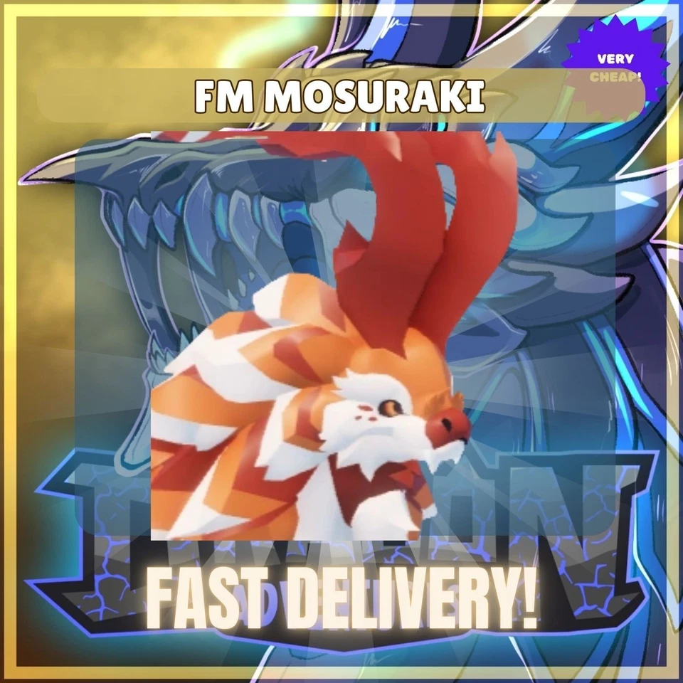 KIKIEN FM Mosuraki (Random) - Dragon Adventures D.A - CHEAPEST - LIMITED OFFER!