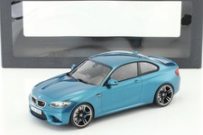 Minichamps 1/18 BMW M2 Coupe F87 2016 Blue Metallic BMW M2 Coupe year 2016 blue