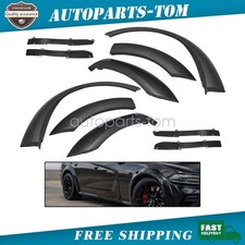 For Dodge Charger Srt Widebody 2020-2023 6pcs New Fender Flare Front Rear Set