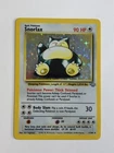 Pokemon TCG Jungle set Holographic Snorlax 11/64 Heavy Played