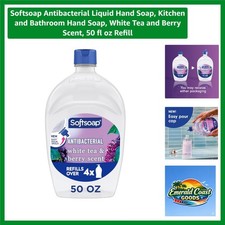 50 fl oz Refills of Moisturizing Antibacterial Hand Soap - White Tea Berry Scent 0.22 per fl oz