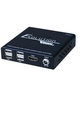  Vanco Evolution HDMI Extender with KVM and Power Over Ethernet (PoE) - EVEXKVM1
