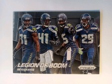 Seattle Seahawks 2014 Panini Prizm Legion Of Boom Sherman -Chancellor # 200 