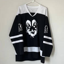 Violent J Face Paint XL Hockey Jersey Insane Clown Posse Hatchetman ICP Juggalo