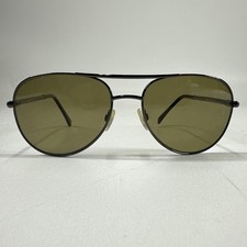 Kirkland Signature md Italy FRAMES ONLY Sunglasses Gunmetal Aviators 57-16-140