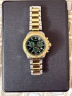 Movado Active Sport 42mm Green Dial Chronograph Quartz Two-Tone Steel Box — photo 1