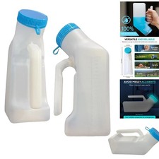 Borraccia urina orinatoio maschile per uomo portatile viaggio pipì flaconi a prova di fuoriuscita urinario