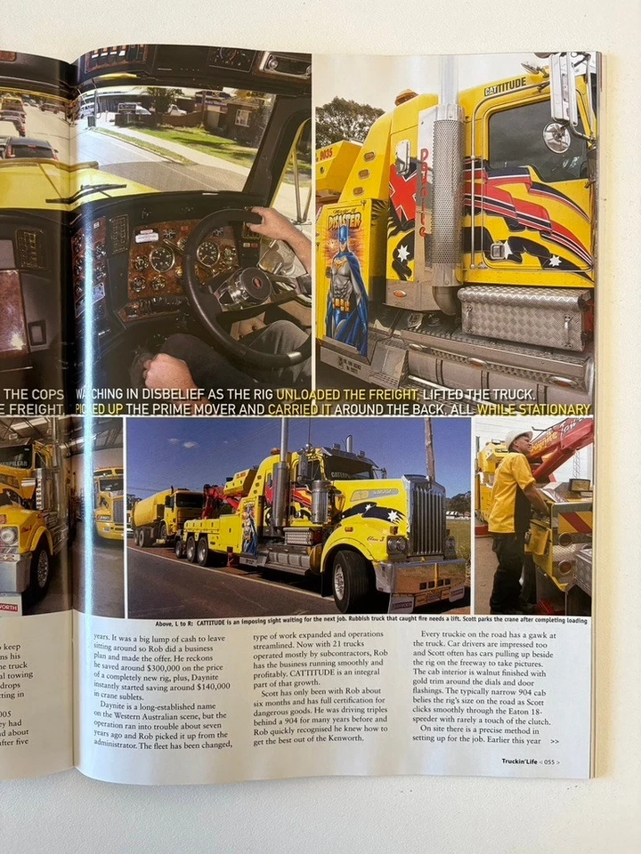 Truckin Life Magazine Mack Volvo Kenworth  Dec.2007 Vol.31 No.12  NO poster - Image 3 of 4