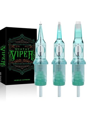 QUATAT VIPER professional tattoo cartridge needles bugpin 10 Pack 1215CMLT