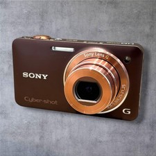 Sony Cyber Shot DSC-WX5 Brown Digital Camera 12.2MP 5x Zoom Full HD Japanese