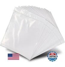 200x 4.5x5.5" Clear Adhesive Shipping Envelopes Packing List Mailing Bags