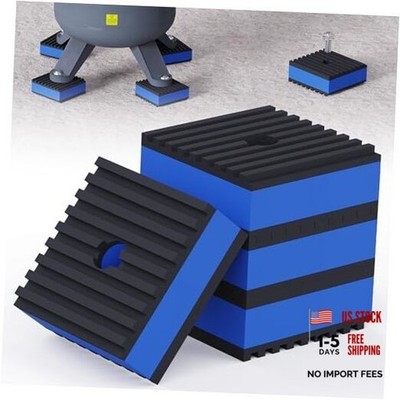 Anti Vibration Pads, 2''× 2''×7/8'' Mechanical with center hole-2''× 2''×7/8''